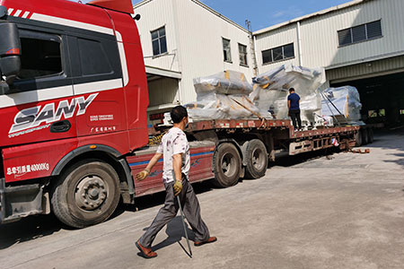 出貨！三合一自動(dòng)送料機(jī)（HL16F3）發(fā)往惠州